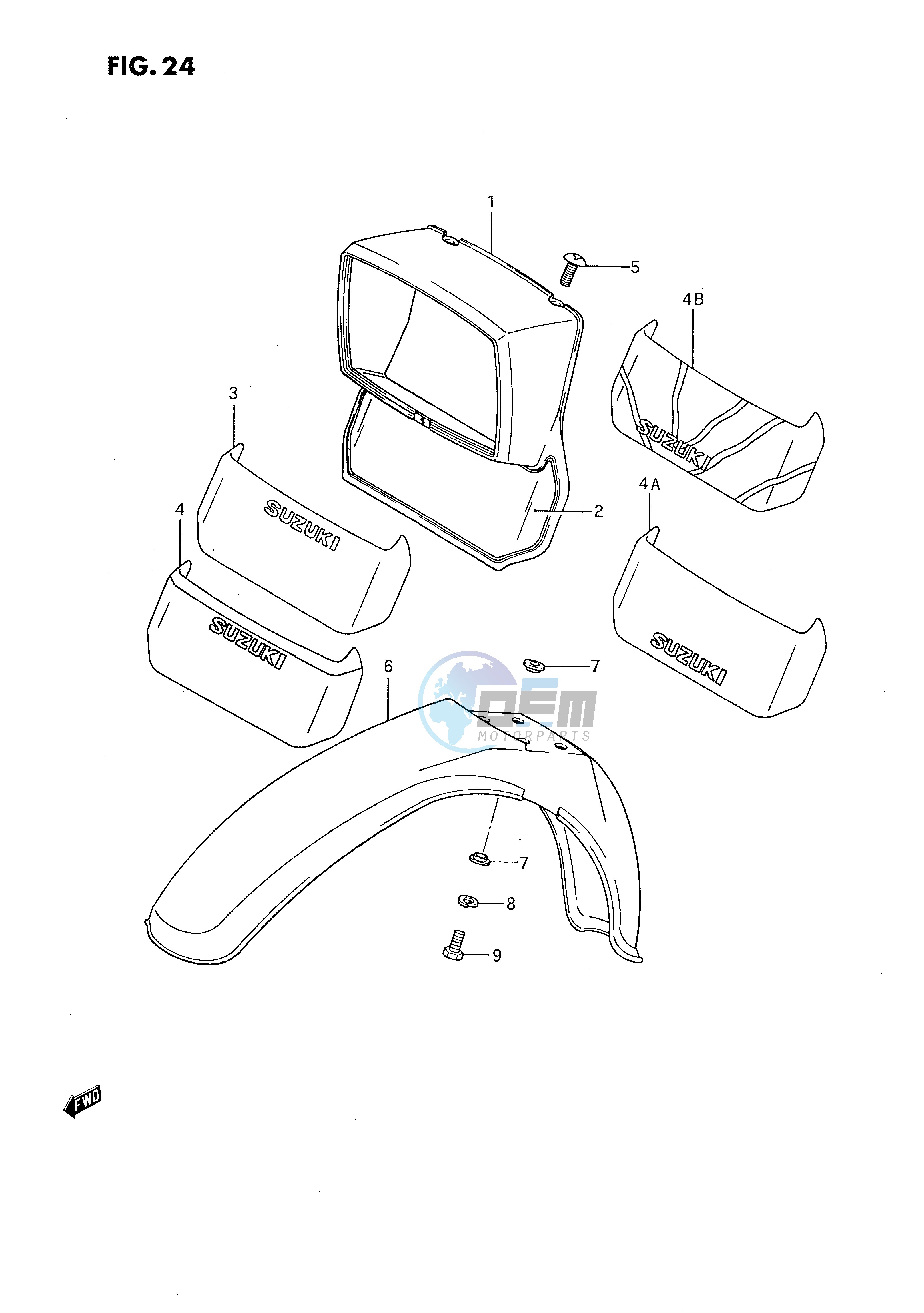 HEADLAMP HOUSING