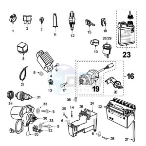 TKR2 WRC EU drawing ELECTRIC PART