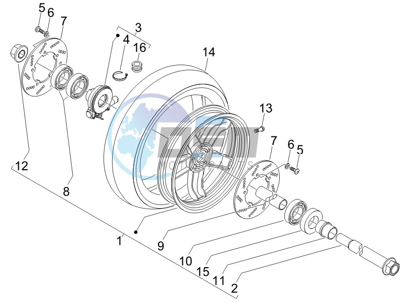 Front wheel