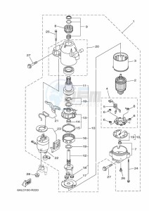 F250HET drawing STARTER-MOTOR