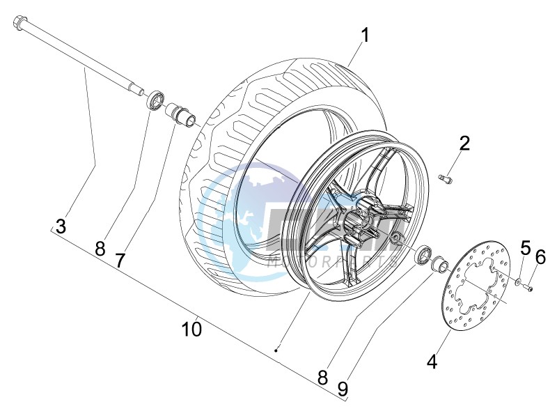 Front wheel