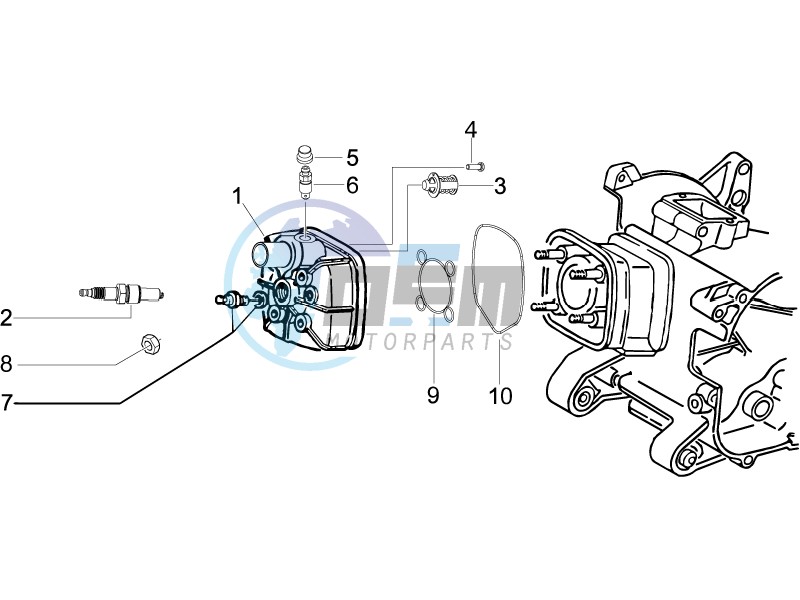 Cylinder head cover