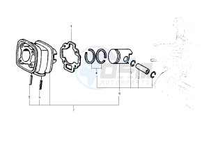 NRG POWER DT 50 drawing Cylinder - Piston