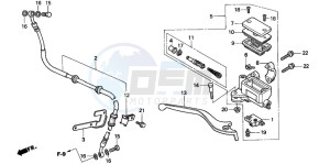 CMX250C REBEL drawing FR. BRAKE MASTER CYLINDER