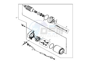 SENDA R EURO 2 - 125 drawing STARTING MOTOR