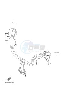 XV1900A MIDNIGHT STAR (1CR3) drawing HANDLE SWITCH & LEVER