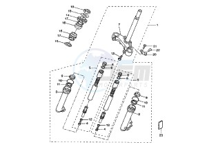 BW'S R 50 drawing FRONT FORK