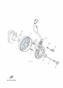 MT-10 MTN1000 (B67J) drawing GENERATOR