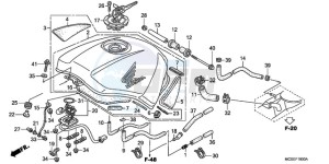 ST13009 UK - (E / MKH MME) drawing FUEL TANK