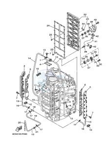 LZ300A drawing CYLINDER-AND-CRANKCASE-3