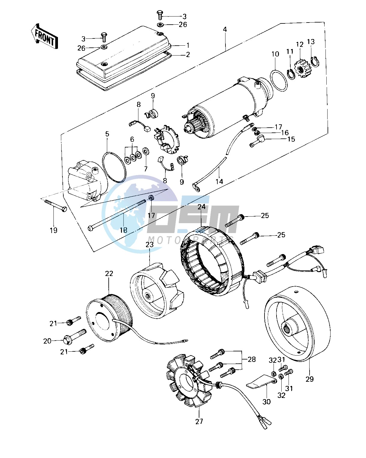 GENERATOR_STARTER MOTOR