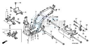 SH300AR9 UK - (E / ABS MKH SPC TBX) drawing FRAME BODY