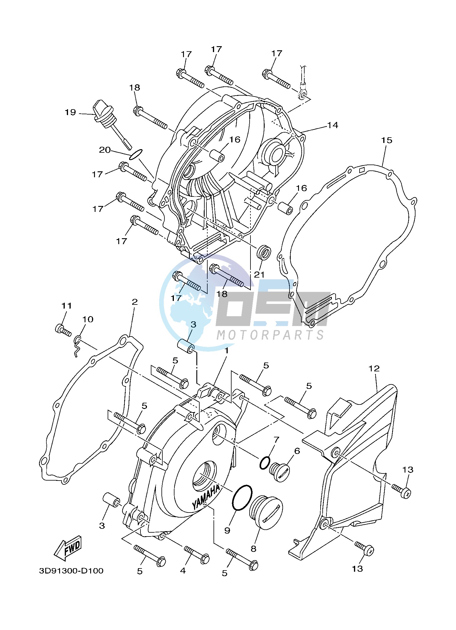 CRANKCASE COVER 1