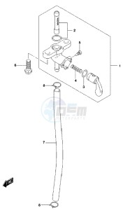 RM85L drawing FUEL COCK