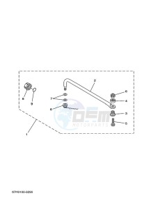 F225FETU drawing STEERING-ACCESSORY-1