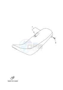 TT-R125 TT-R125LW (2CP2) drawing SEAT