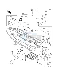 JH 750 B [SUPER SPORT XI] (B1-B3) [SUPER SPORT XI] drawing HULL