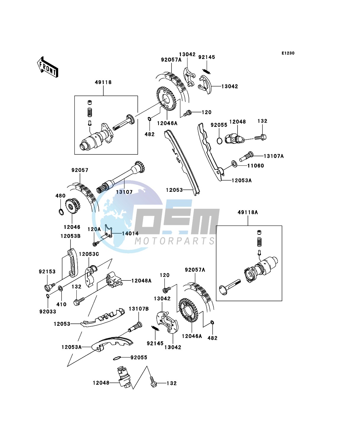 Camshaft(s)/Tensioner