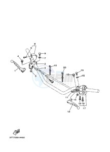 DT125 (3TTW) drawing HANDLE SWITCH & LEVER