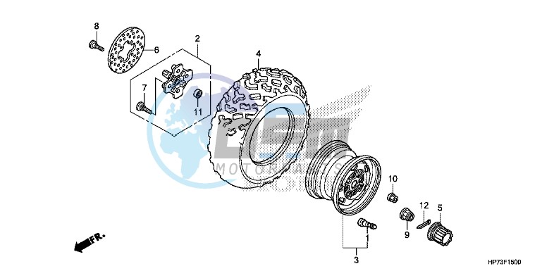 FRONT WHEEL