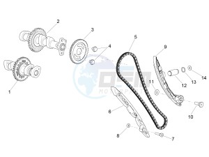 RSV4 1000 Racing Factory L.E. (APAC) (AUS, CP, Ja, MY, NZ, RI, VN) drawing Front cylinder timing system