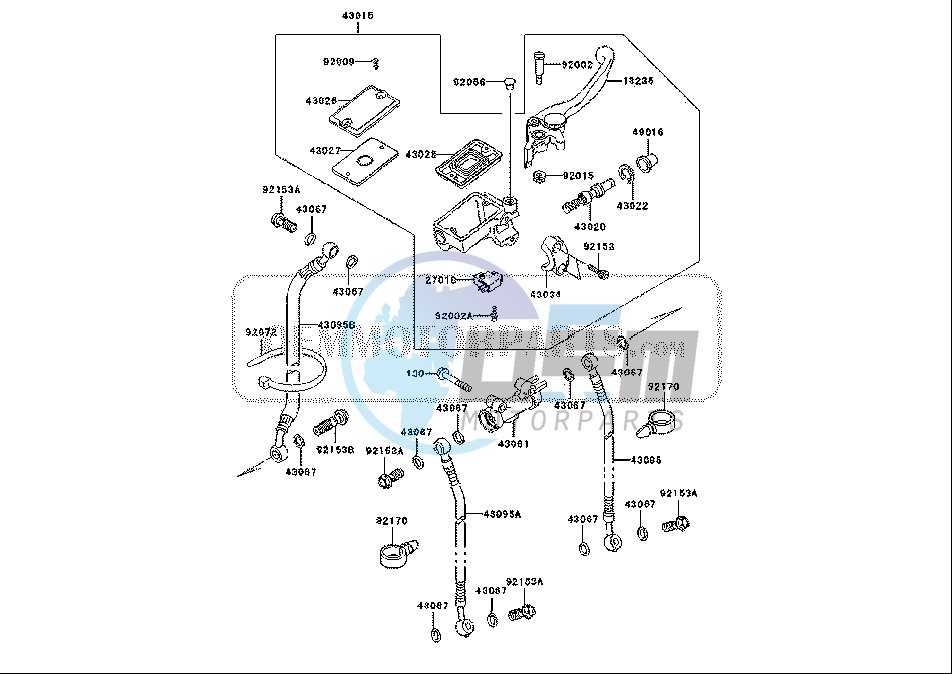 FRONT MASTER CYLINDER