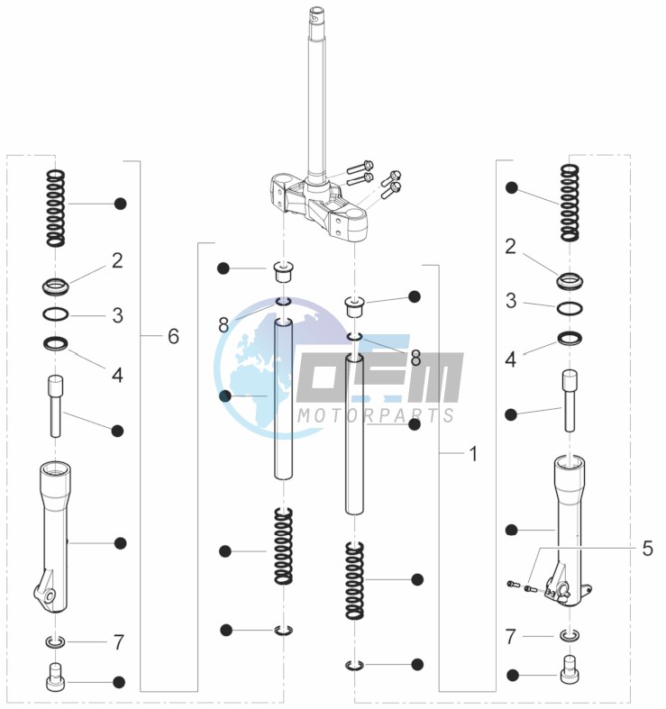 Fork's components (Escorts)