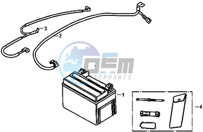 BATTERY / TOOLKIT