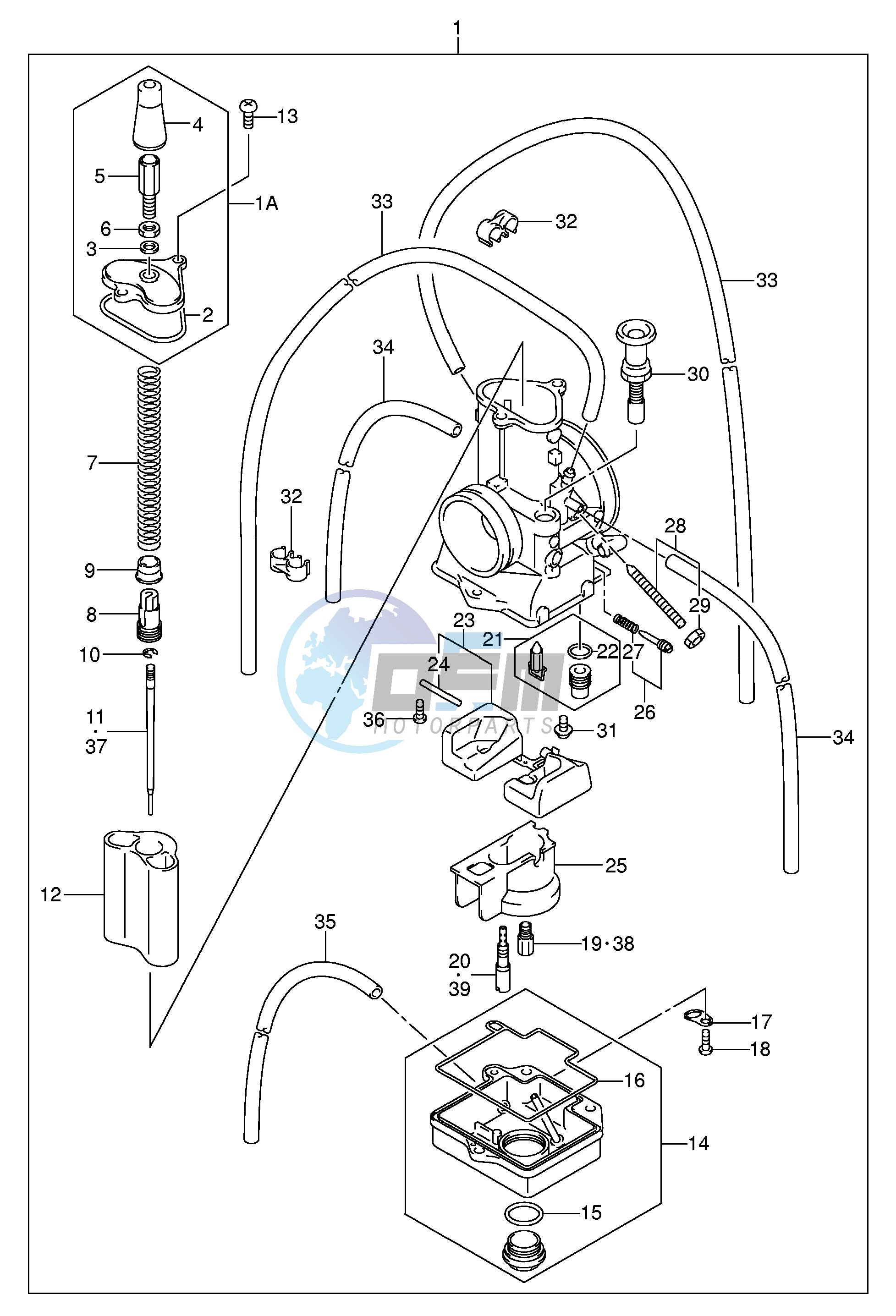 CARBURETOR (MODEL K4)