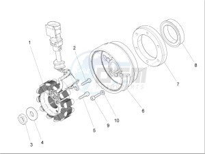 RS4 125 4T (AU, CA, EU, HK, J, RU, S, USA) drawing Cdi magneto assy / Ignition unit