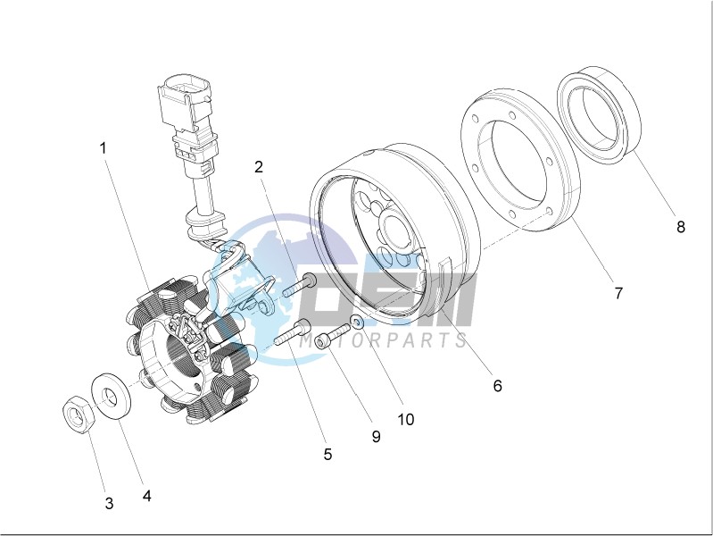 Cdi magneto assy / Ignition unit