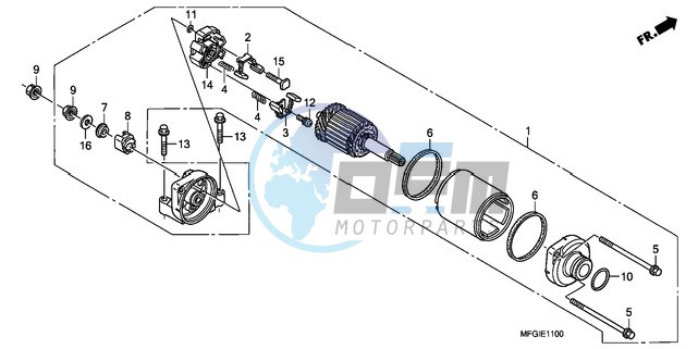 STARTING MOTOR