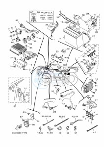 YFM450FWBD KODIAK 450 EPS (BEYK) drawing ELECTRICAL 1