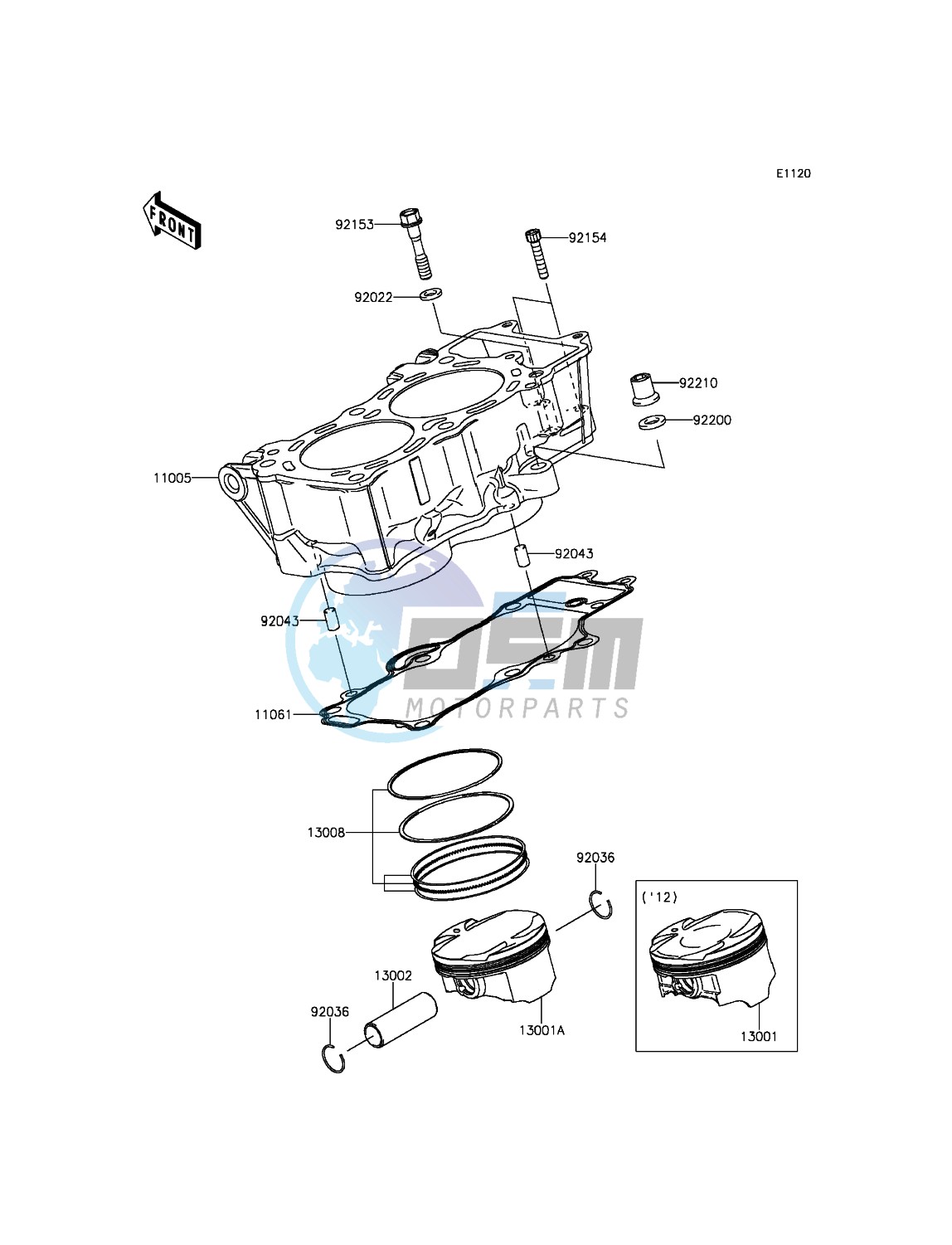 Cylinder/Piston(s)