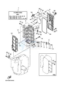 FT50B drawing CYLINDER--CRANKCASE-2