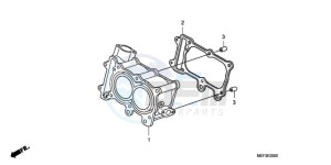 FJS400D9 F / CMF drawing CYLINDER