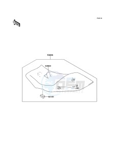 ER-6f EX650C9F GB XX (EU ME A(FRICA) drawing Seat