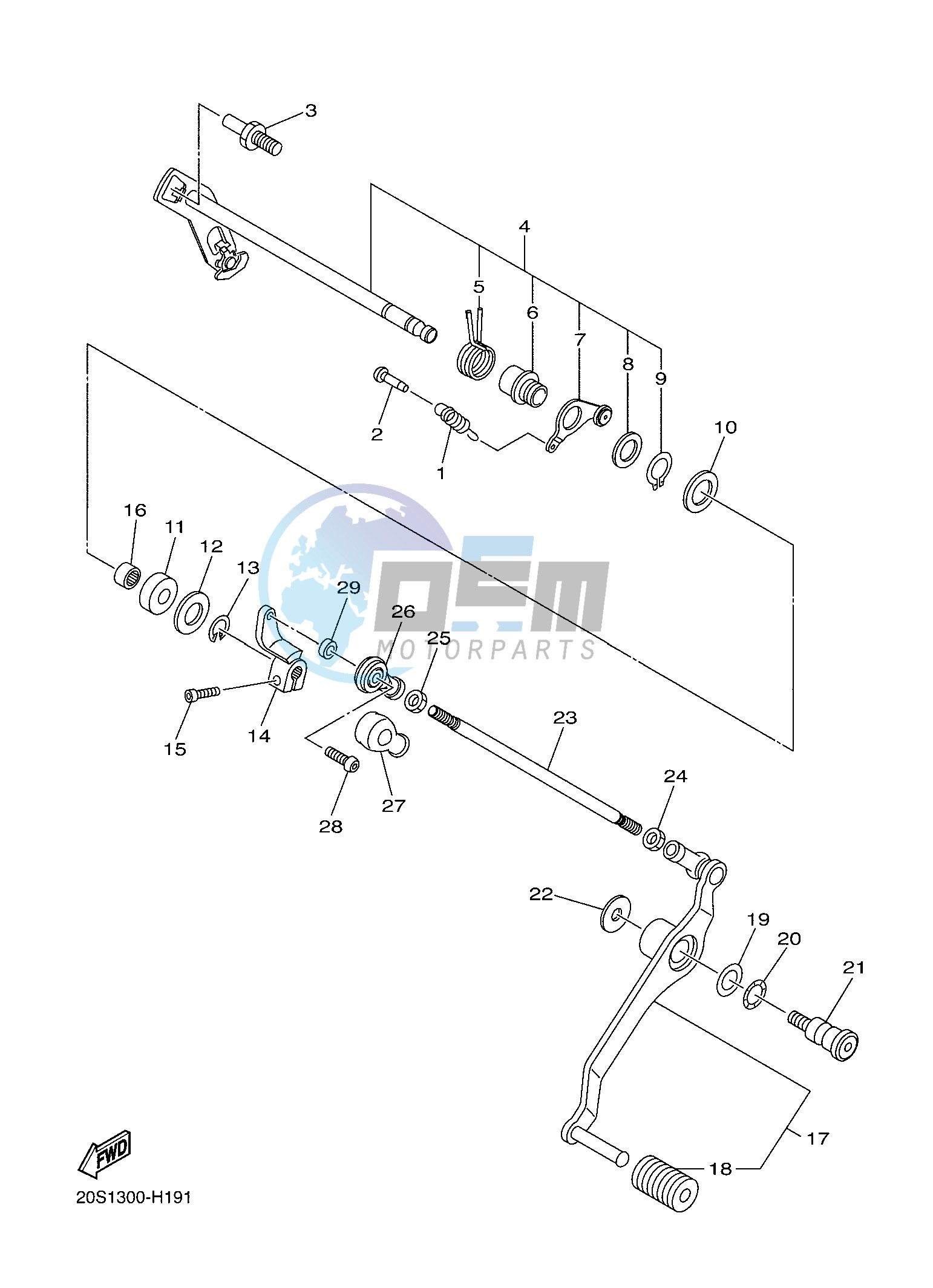 SHIFT SHAFT