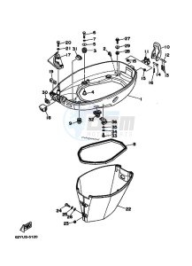 F50A drawing BOTTOM-COWLING