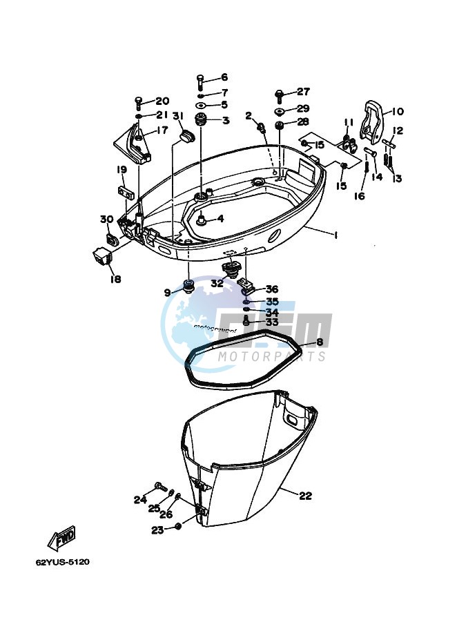 BOTTOM-COWLING