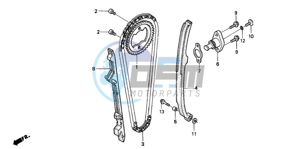 CAM CHAIN/TENSIONER