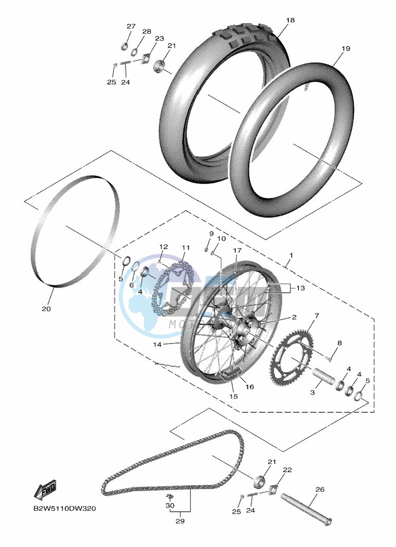 REAR WHEEL