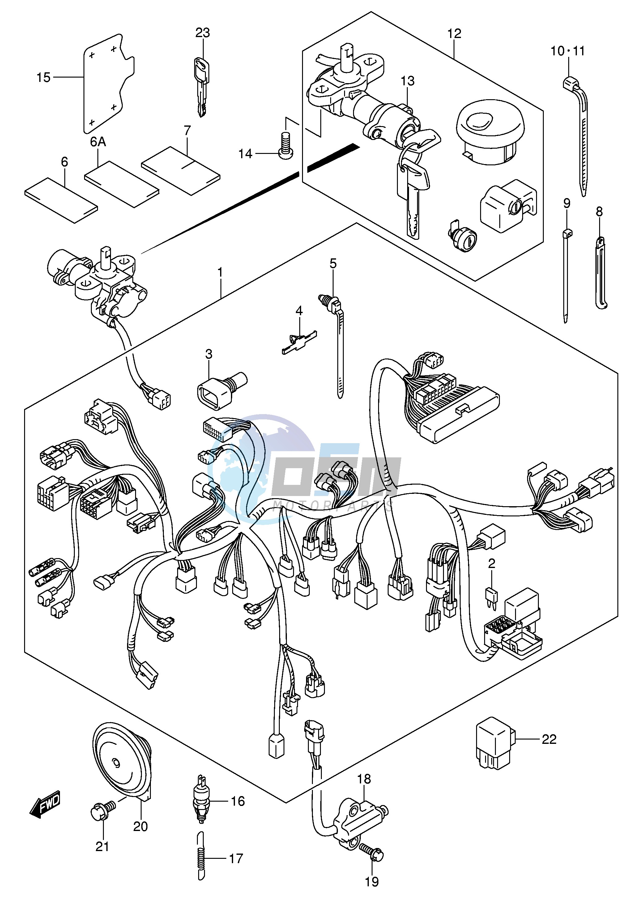 WIRING HARNESS (VL800K5)