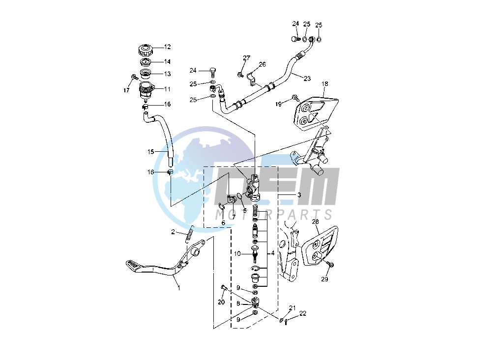 REAR MASTER CYLINDER