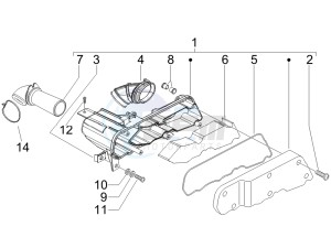 S 50 2T College drawing Air filter