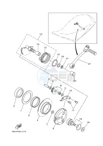 YFM90R (43DB 43DC 43DA 43DA) drawing STARTER