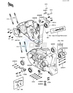 KD 80 M [KD80] (M3-M7) [KD80] drawing CRANKCASE