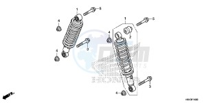 TRX500FE2F TRX500F Europe Direct - (ED) drawing FRONT CUSHION