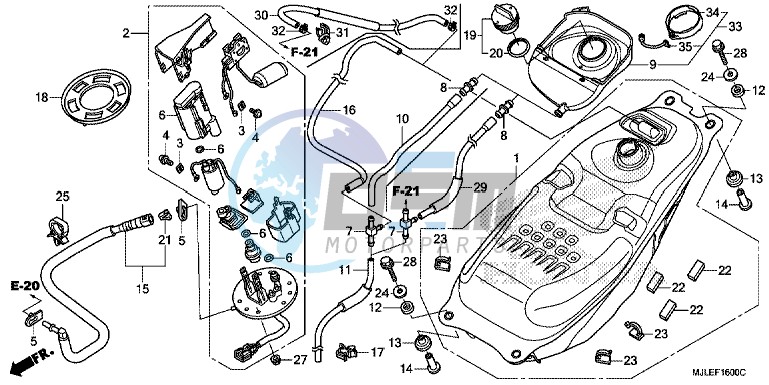 FUEL TANK/ FUEL PUMP