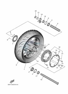 GPD125-A NMAX 125 (BV3H) drawing ELECTRICAL 1